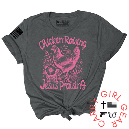 CHICKENS & JESUS TEE